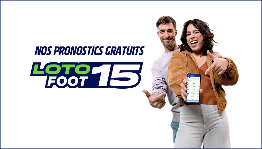 Pronostics gratuits Loto Foot 15